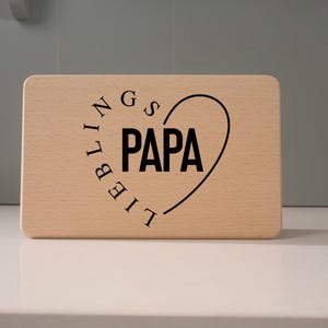 Father&#39;s Day Gift, Father&#39;s Day, Best Dad, Wooden Board Dad, Breakfast Board Dad, Gift, Father&#39;s Day, Dad Gift, First Father&#39;s Day