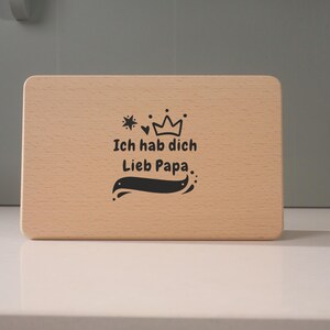 Father&#39;s Day Gift, Father&#39;s Day, Best Dad, Wooden Board Dad, Breakfast Board Dad, Gift, Father&#39;s Day, Dad Gift, First Father&#39;s Day