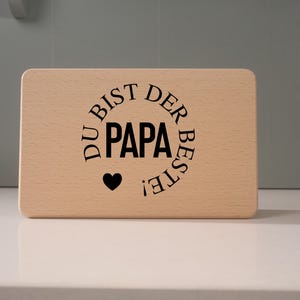 Father&#39;s Day Gift, Father&#39;s Day, Best Dad, Wooden Board Dad, Breakfast Board Dad, Gift, Father&#39;s Day, Dad Gift, First Father&#39;s Day