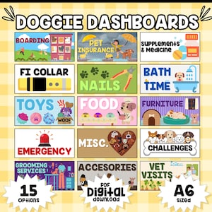 A6 - DIGITAL - Hunde Dashboards