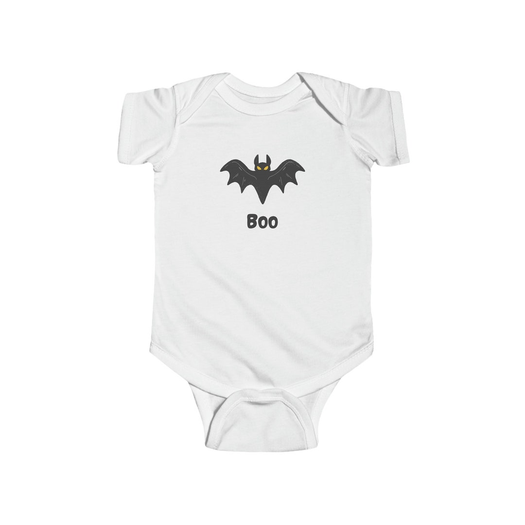 My First Halloween Baby Outfit Custom Bat Baby Bodysuit Etsy