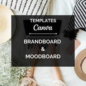 Modelos de Brandboard e Moodboard | Tela | Modelos de mídia social