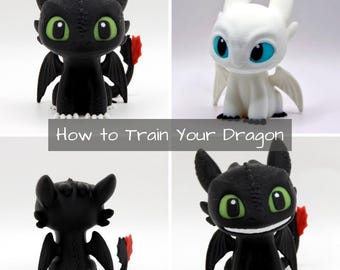 Chibi Toothless / Light Fury | Toothless | Light Fury | 3D-printed Toothless | Cute | Chibi | Night Fury | How to Train Your Dragon