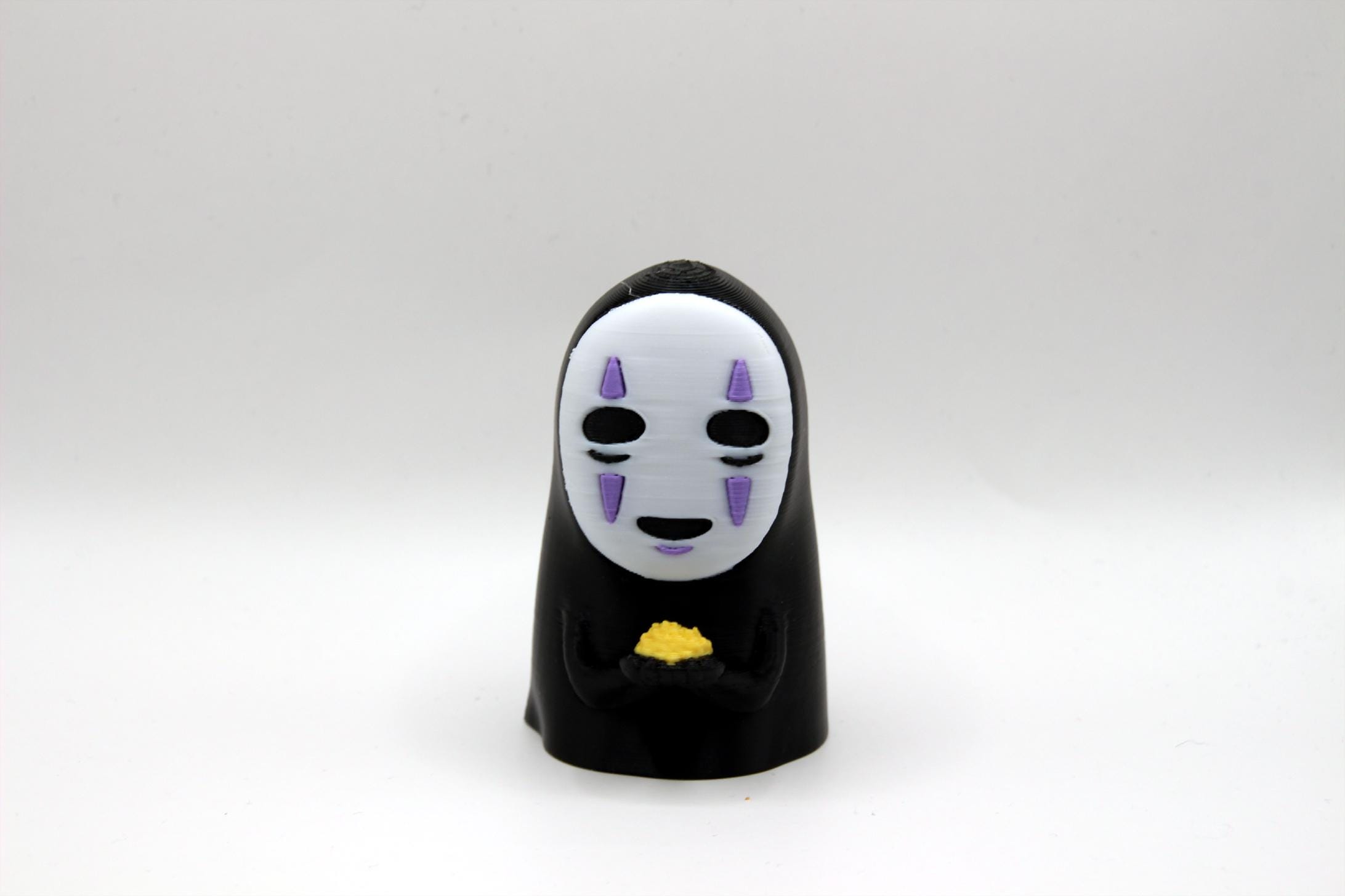 No-face | Chibi No-face | 3d-printed No-face | Kawaii | Anime | Ghibli ...