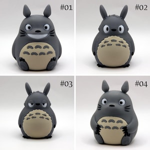 Totoro | Chibi Totoro | Totoro Figur | 3D-gedruckter Totoro| Süß | Ghibli| Chibi | Tonari no Totoro | Mein Nachbar Totoro Bild 2