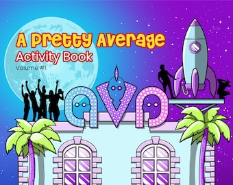 Pretty Average Activity Book