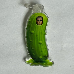 Average Pickle Keychain