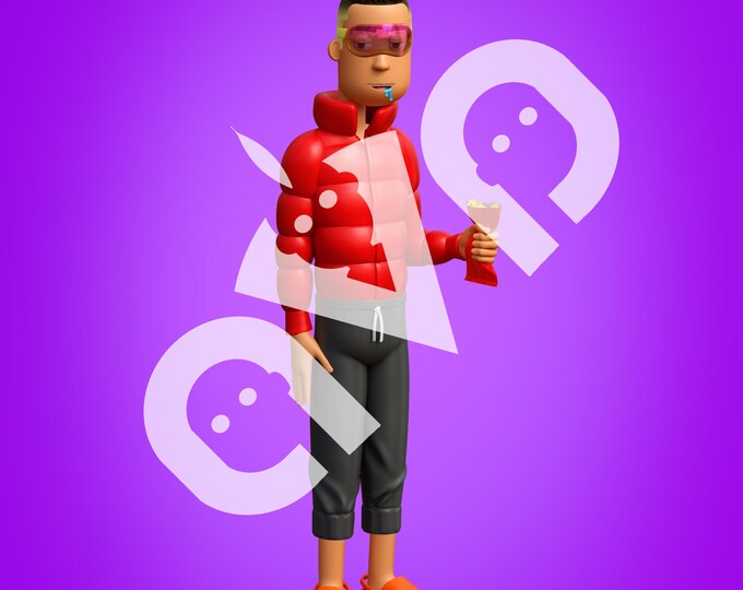 Average Punks Parka Jacket Downloadable Image