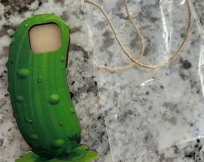 Average Pickle Christmas Ornament
