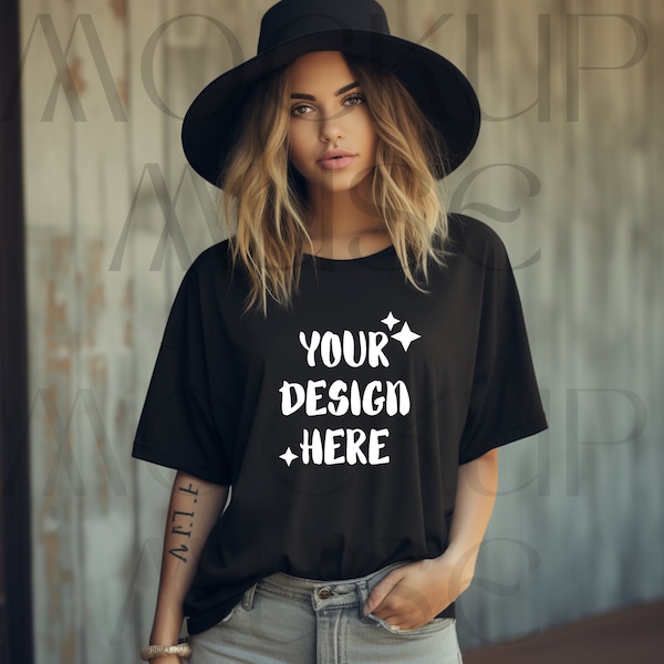 Comfort Colors Mockup Comfort Colors Black Tshirt Mockup Boho Shirt Mockup Black Mockup Black Tshirt Comfort Colors Mockup Lifestyle Fashion