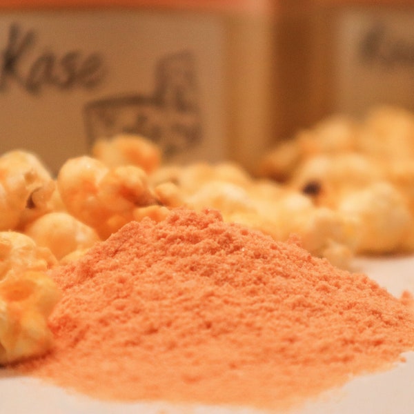 Cheese powder, cheddar seasoning, seasoning, popcorn, popcorn seasoning