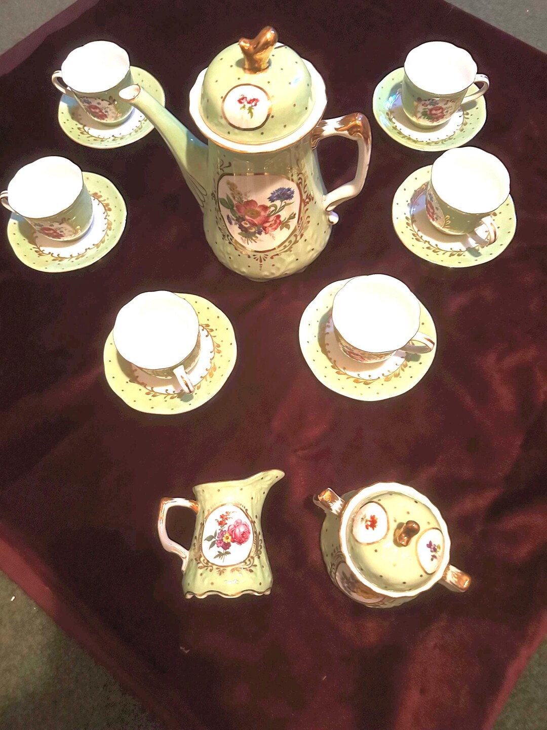 Vintage Limoges Tea Set - Etsy