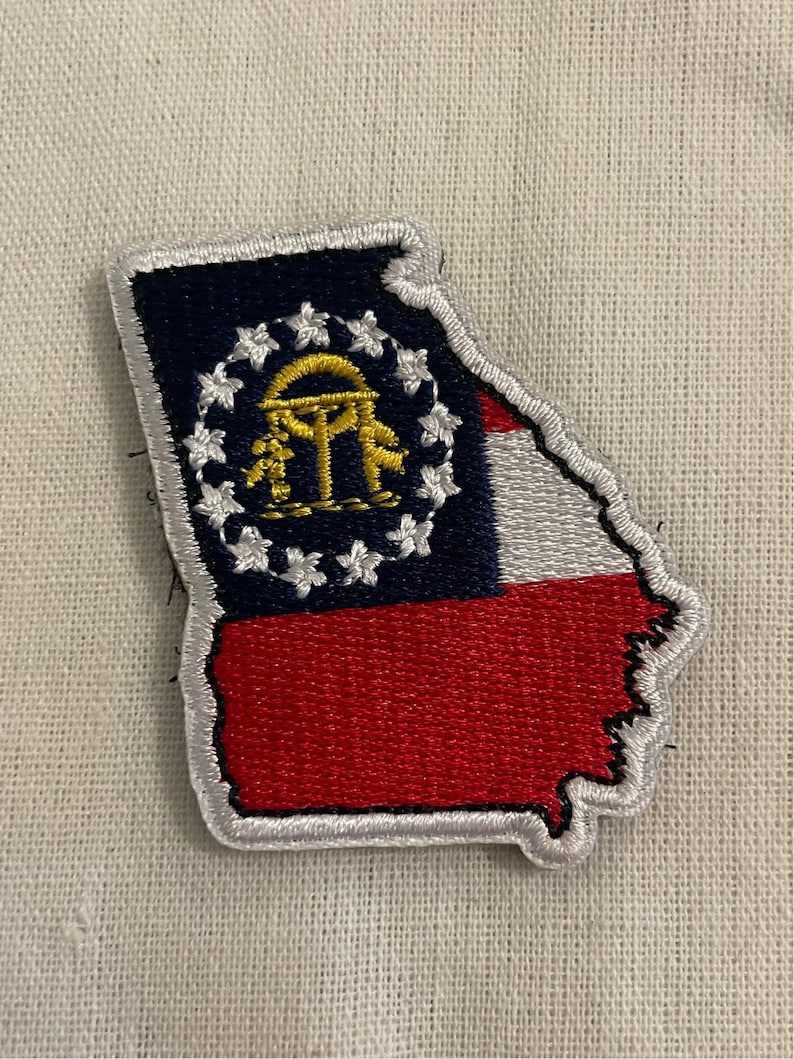 State Flag Velcro Patches Etsy