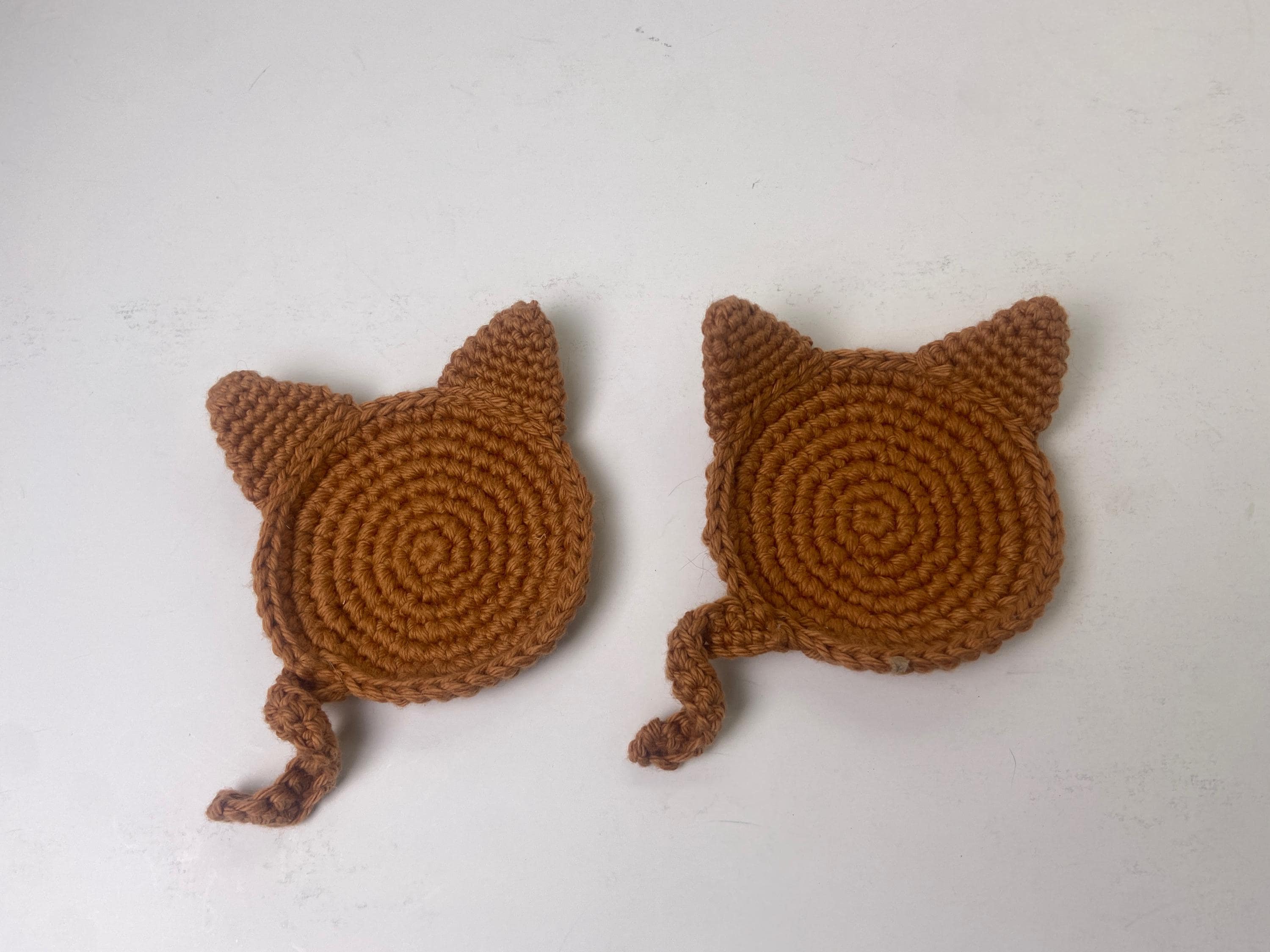 37 Cat Coaster Crochet Patterns for Cat Lovers, Gifts, and Cozy Home Decor 8 Handmade Crochet Cat Coasters