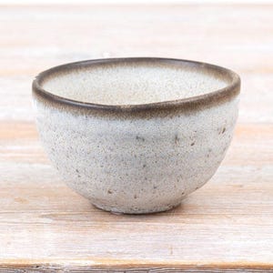 Rustic Speckle Bowl Ceramic Serving Bowl Speckled Glaze Rustic Tableware Kitchen Dining Décor 10.5x10.5x6.5cm Item #81792