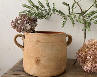 Antieke terracotta pot