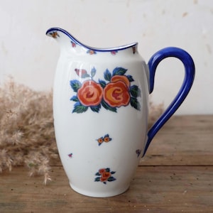 Limoges porcelain milk jug, Art Deco period, France