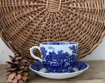 Très belle tasse à déjeuner céramique Anglaise Adams England