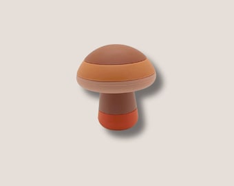 Silicone stacking mushroom