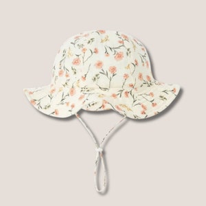 Bucket hat with clip - cotton