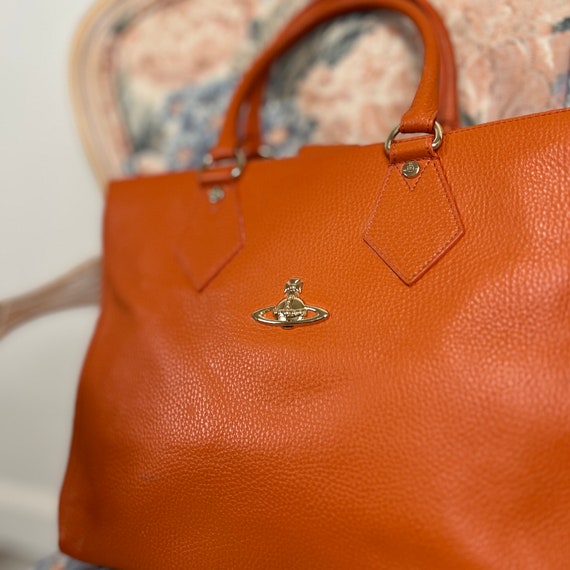 Vivienne Westwood Calf Leather Tote bag Vintage - image 3