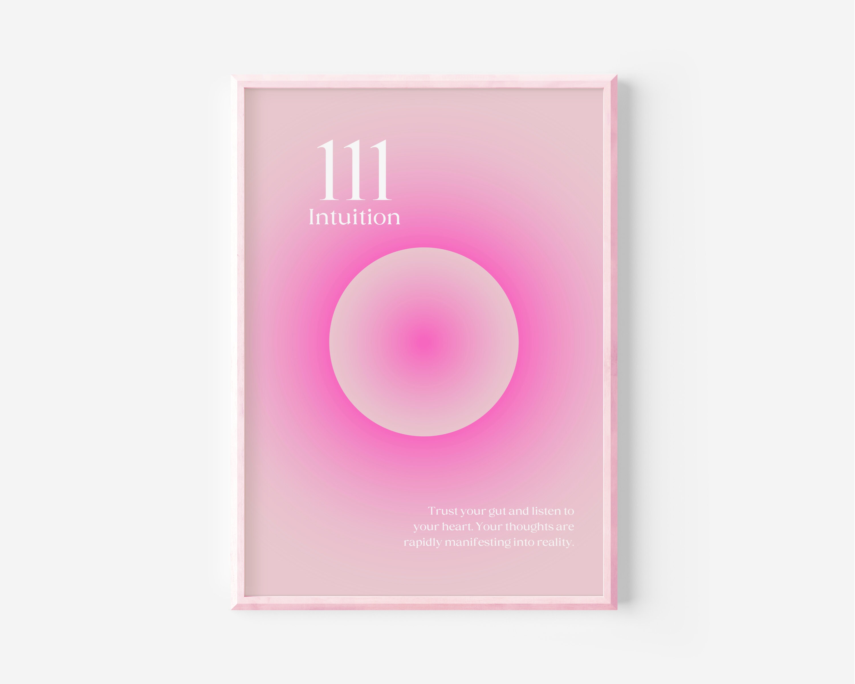 111 Angel Number Poster Aura Poster Aura Print Angel Number Print Angel ...