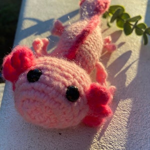 Ajolote amigurumi crochet