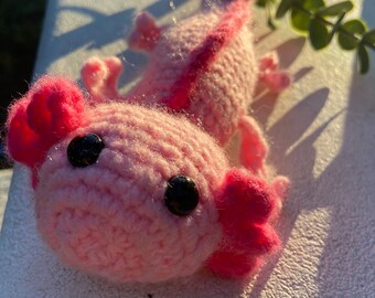 Ajolote amigurumi crochet