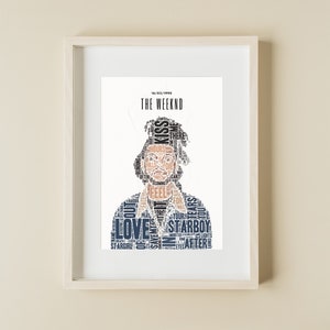 The Weeknd Poster / Pop Artwork