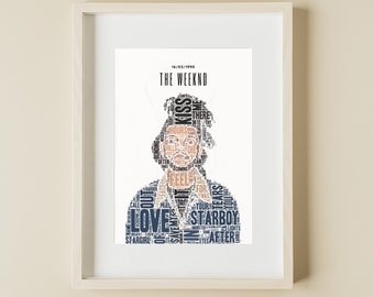The Weeknd Poster / Pop Artwork