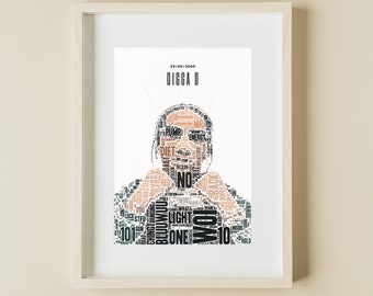 Digga D Poster / UK Hip Hop Artwork