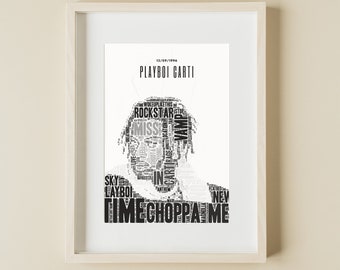Playboi Carti Poster / Hip Hop Artwork