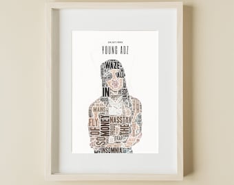 Young Adz Poster / UK Hip Hop Artwork