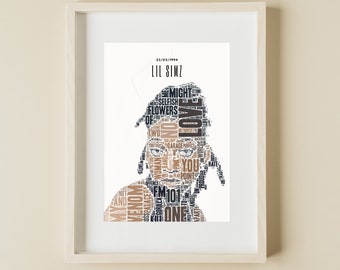 Lil Simz Poster / UK Hip Hop Artwork