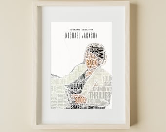 Michael Jackson Poster / Pop Artwork