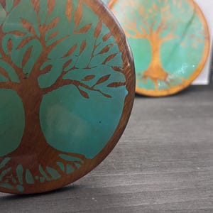 Nature Inspired : Koa Wood Coasters - Roots & Branches