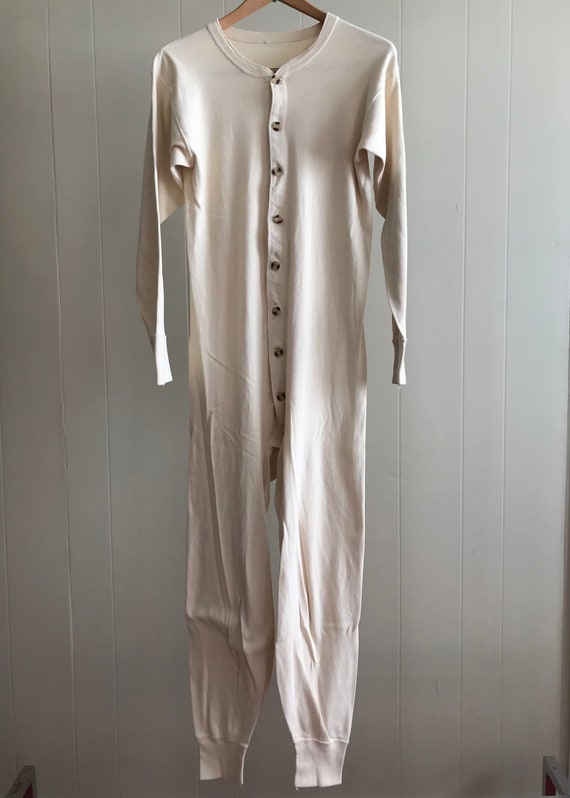 Vintage 90’s Cotton Union Suit - image 1