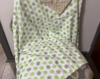 Gender Neutral Baby Yoda Minky Blanket