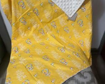 Manta Minky para bebé/niña pequeña (Niña)