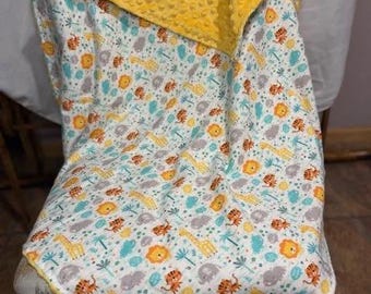 Personalized Baby / Toddler Flannel & Minky Blankets