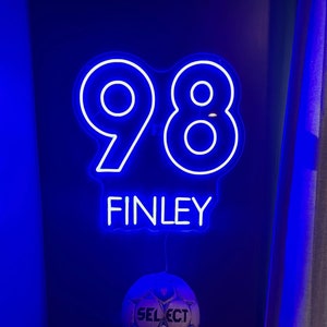 Signo de nombre de neón personalizado / Decoración de niños / Decoración de dormitorio / Habitación de niñas / Niños / Signo de guardería / Letras de guardería / Decoración de guardería