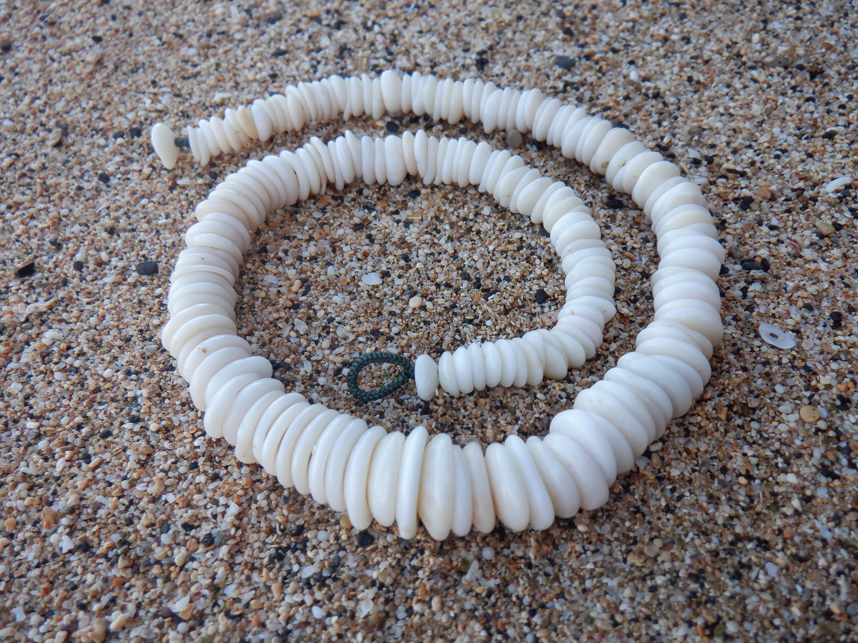 Necklace Extenders Puka Shell, Custom Bead, and Shungite Available