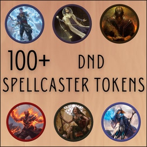 108 DnD スペルキャスタートークン