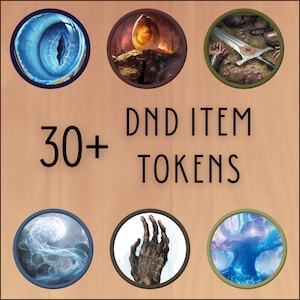 37 DnD Item Tokens