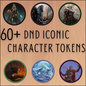 63 DnD 象徴的なキャラクタートークン
