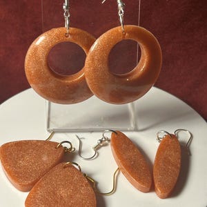 Earrings - Rusty Resin Collection