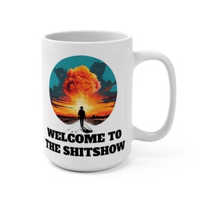 Personalized Shitshow Supervisor Coffee Mug, Team Manager Gift, Boss Thank You, Director Present, Team Leader Appreciation