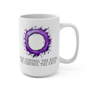Gamestop Wallstreetbets Mug - 15oz Purple Ring Coffee Cup - Stock Market Gift - Funny Meme Collectible