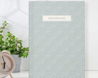 Diario de tapa dura personalizado: Cuaderno minimalista de autocuidado para mujeres