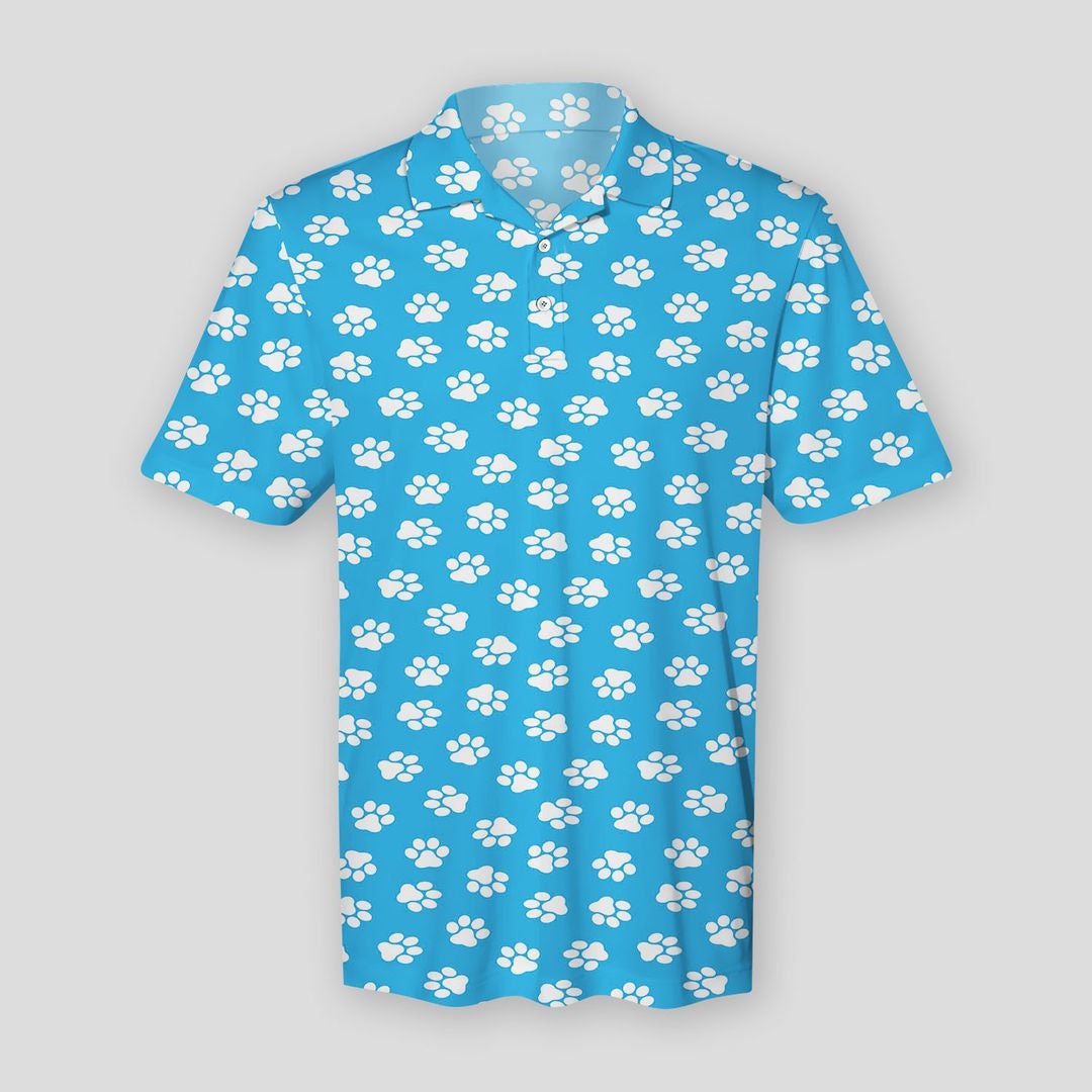 Blue Paw Men's Short Sleeve Shirt